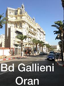 ORAN - BOULEVARD GALLIENI IMMEUBLE SENECLAUZE